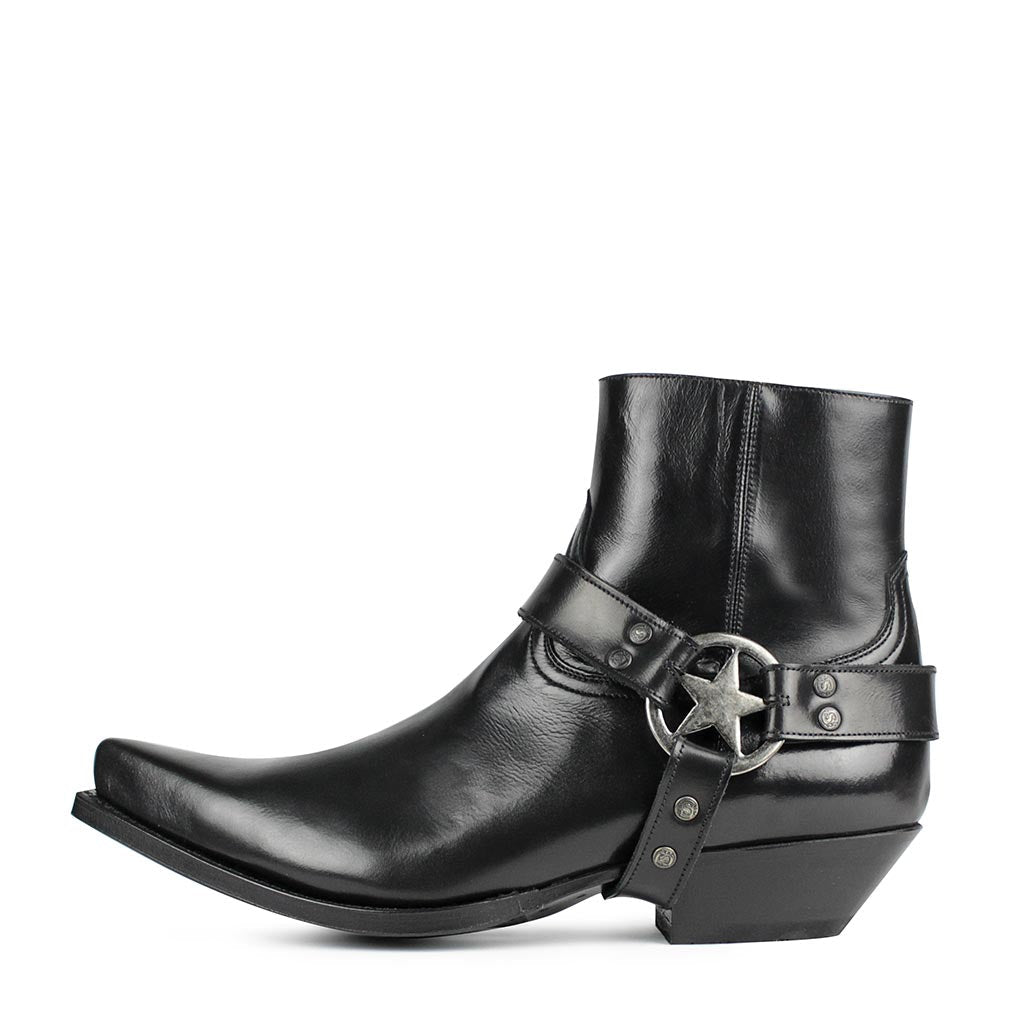 sendra-boots-15100-cuervo-hurricane-negro-herren-cowboy-stiefelette image 1