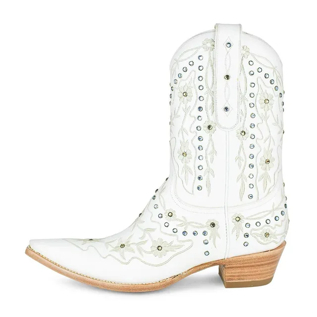 sendra-boots-marylin-blanco-limited-edition-cowboy-boots-mit-swarovski image 1