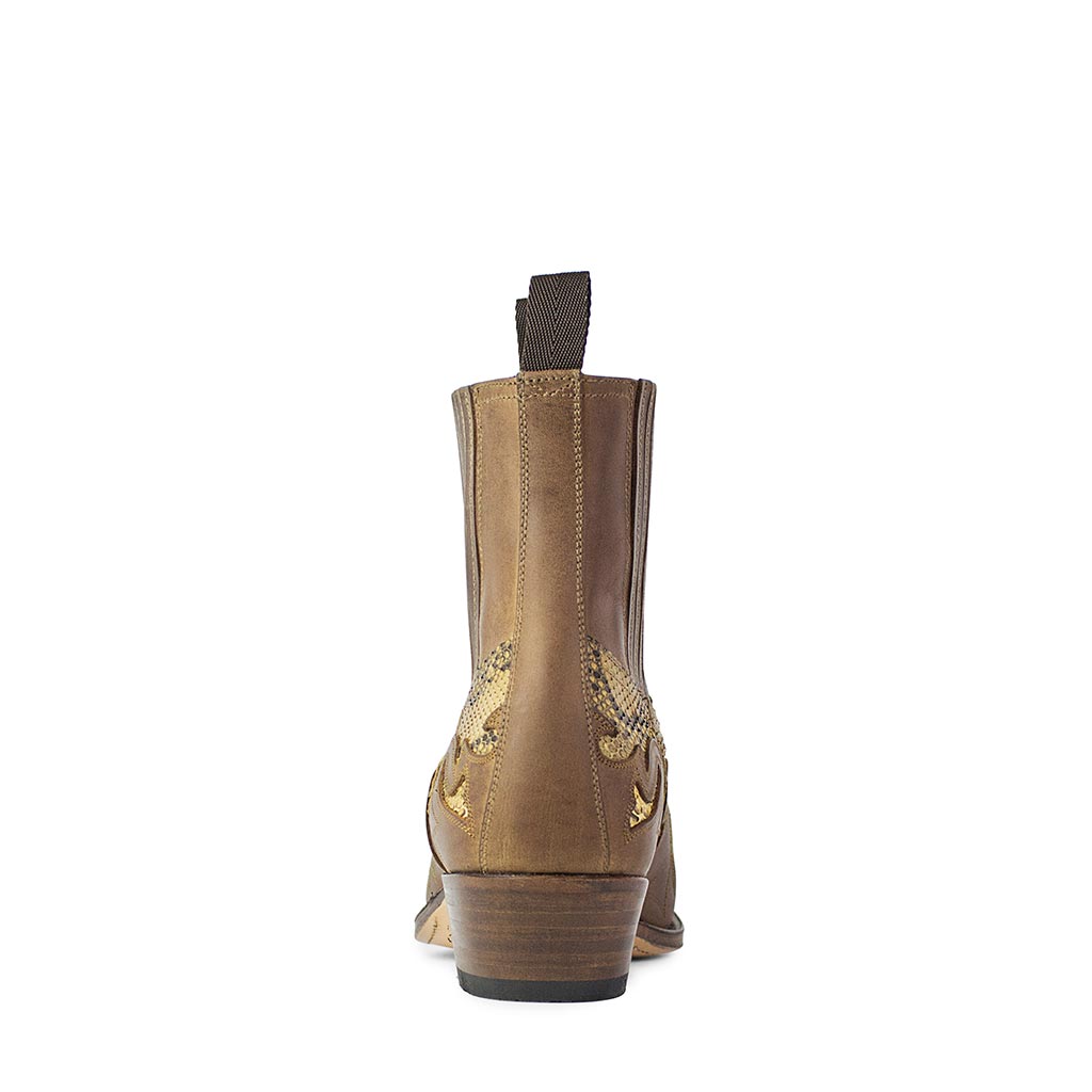 sendra-boots-4660p-cuervo-mad-dog-tang-exotik-stiefel-python image 4