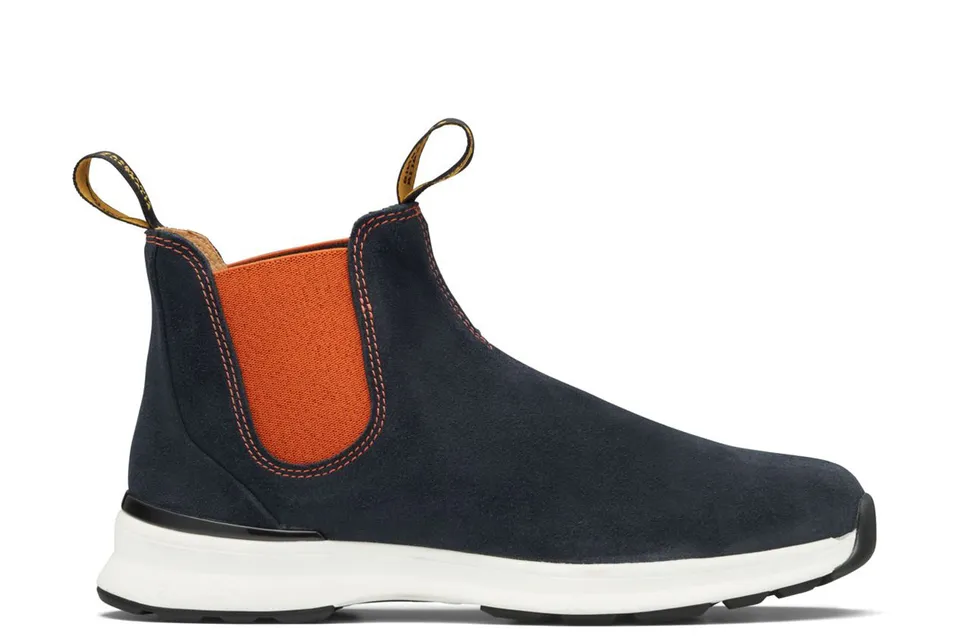 blundstone-active-2147-chelsea-sneaker-navy-burnt-orange image 1