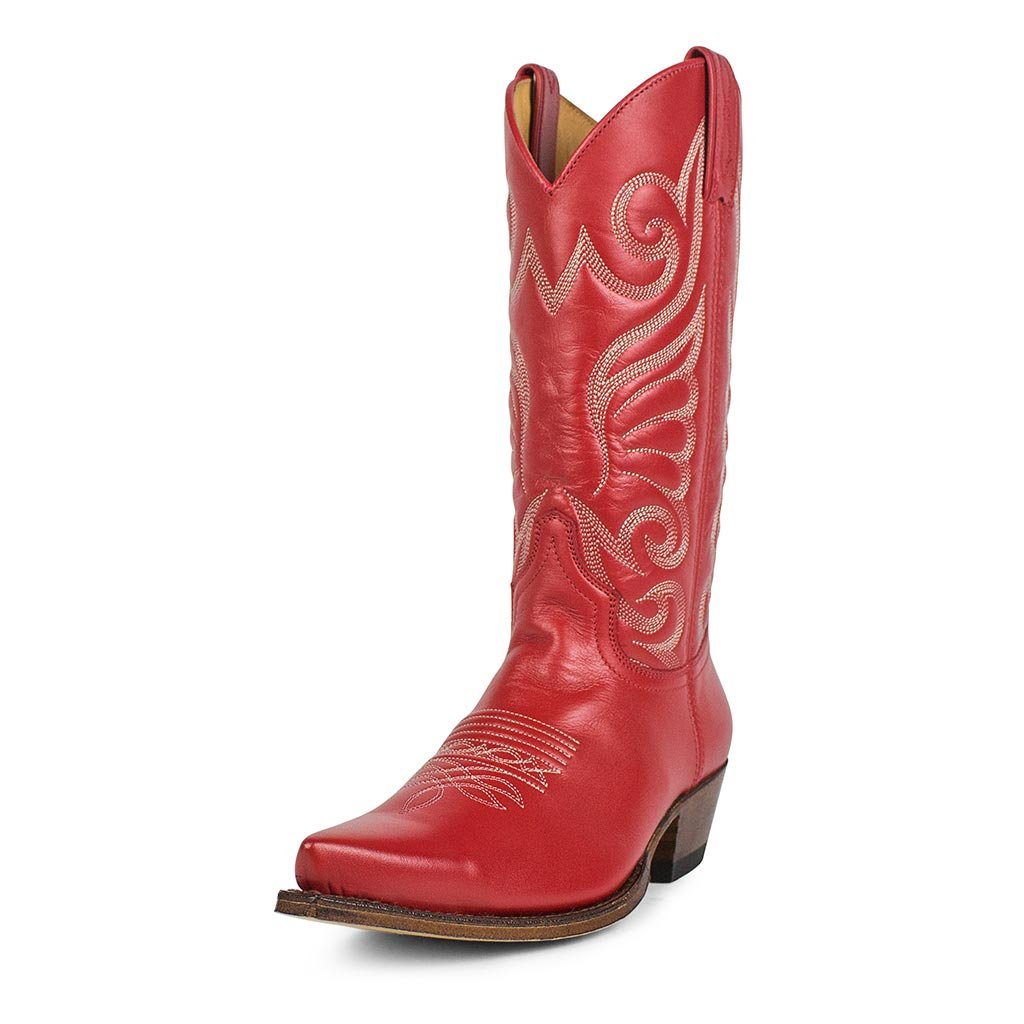 sendra-boots-11627-cuervo-rocio-pomodoro-damen-cowboy-stiefel-rot image 2