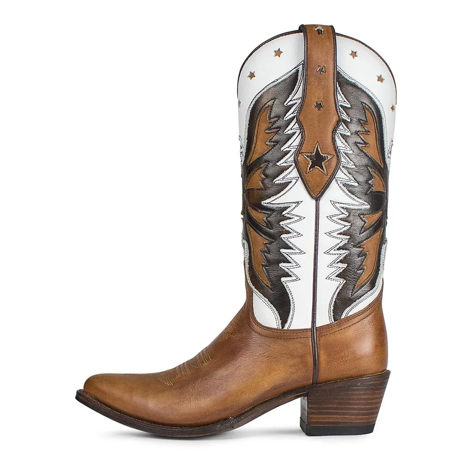sendra-boots-5514-lia-olimpia-lav-carvalo-blanco-cowboystiefel-damen image 1