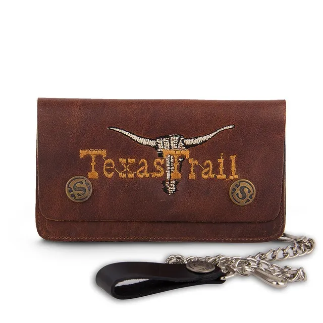 sendra-boots-texas-trail-evolution-tang-leder-geldb-rse-biker-mit-kette image 1