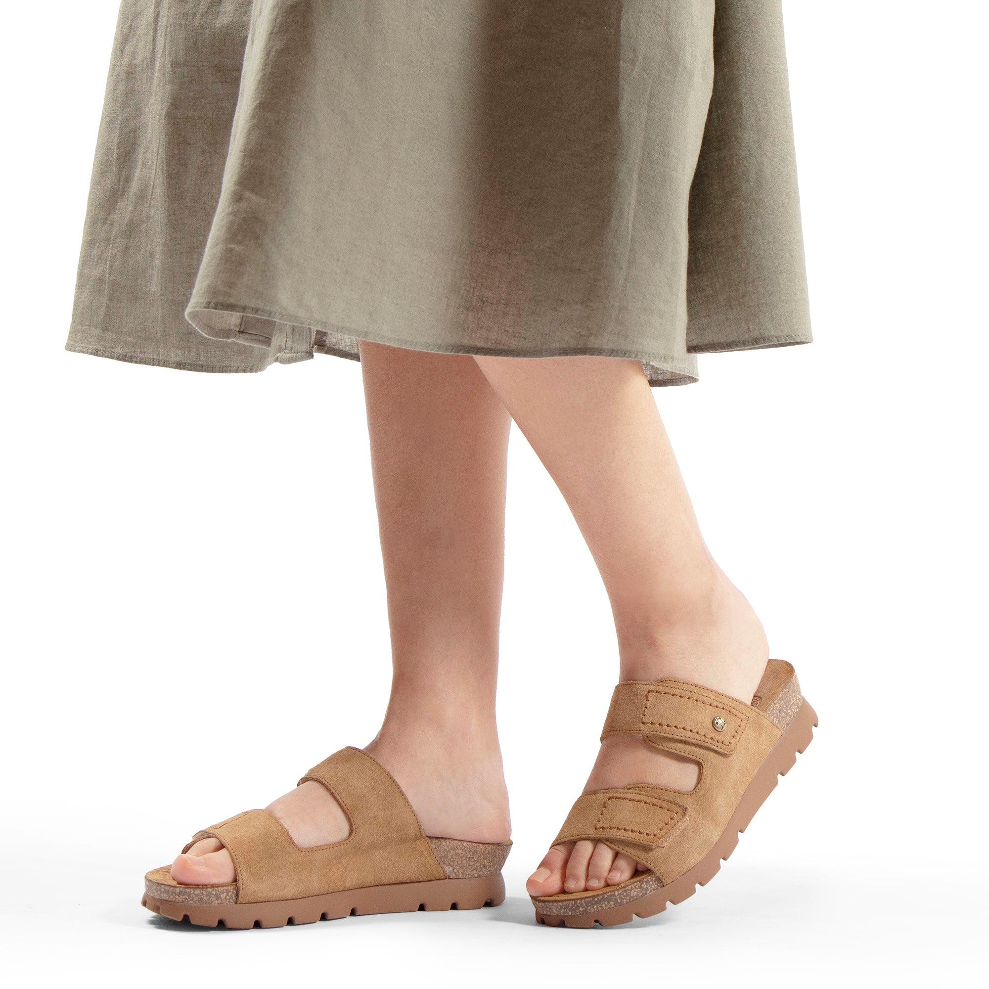 panama-jack-sophie-b2-damen-sandale-velour-camel image 2