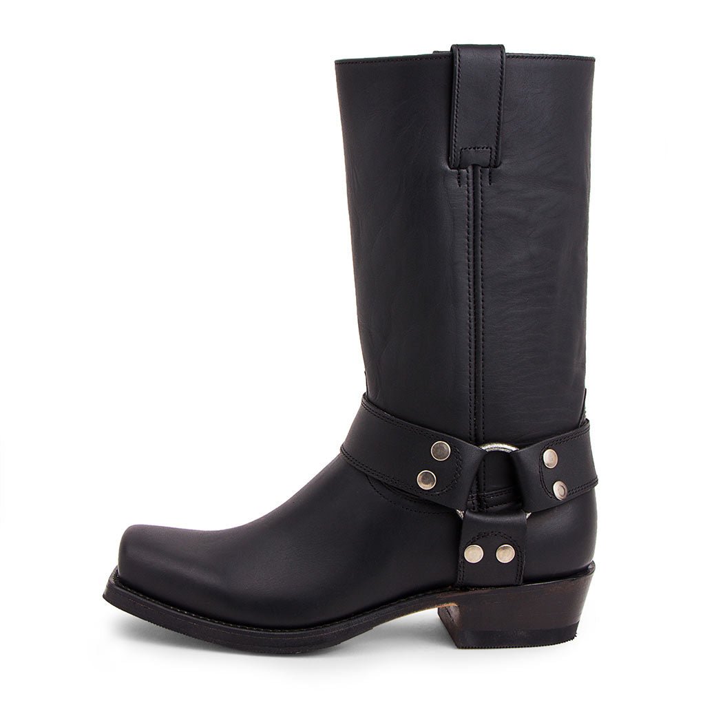 sendra-boots-8833-blues-pull-oil-negro-unisex-biker-stiefel-schwarz image 1