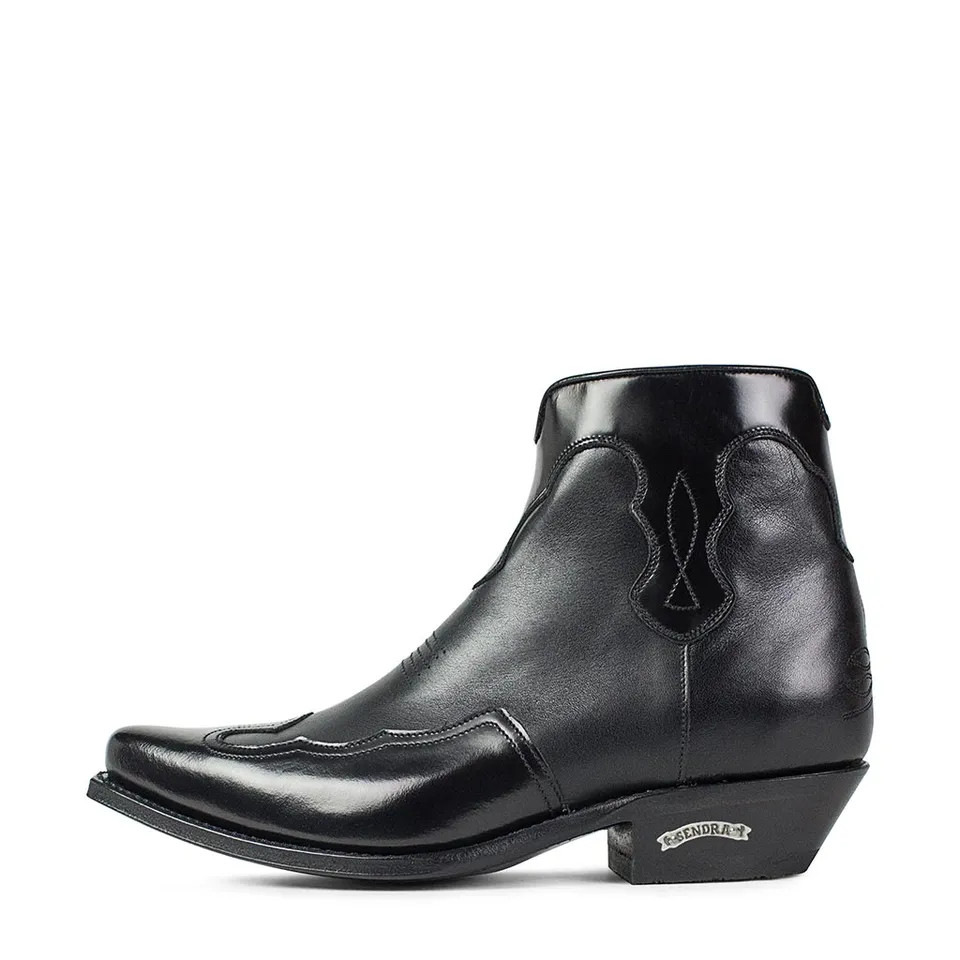 sendra-boots-18836sd2-flora-negro-herren-lederstiefel-schwarz image 1