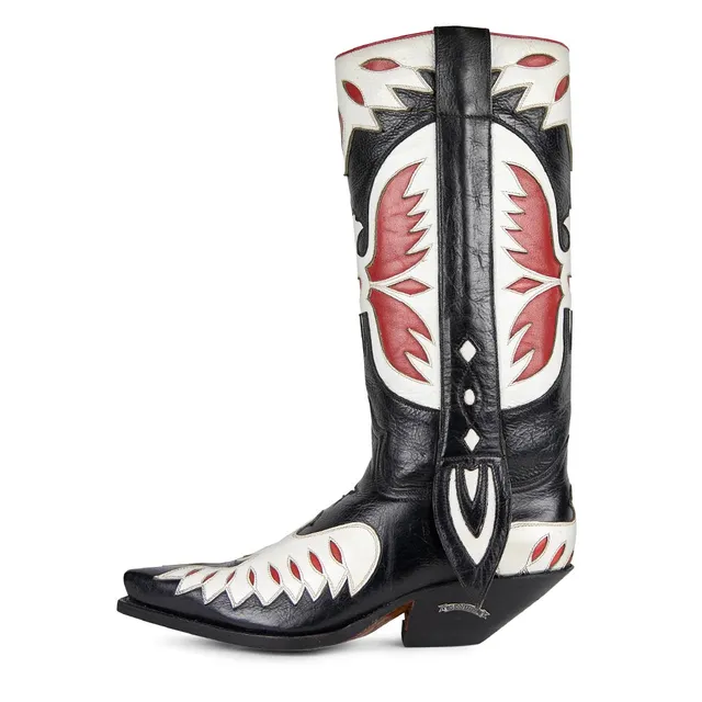 sendra-boots-2701-cuervo-charro-negro-cowboystiefel image 1