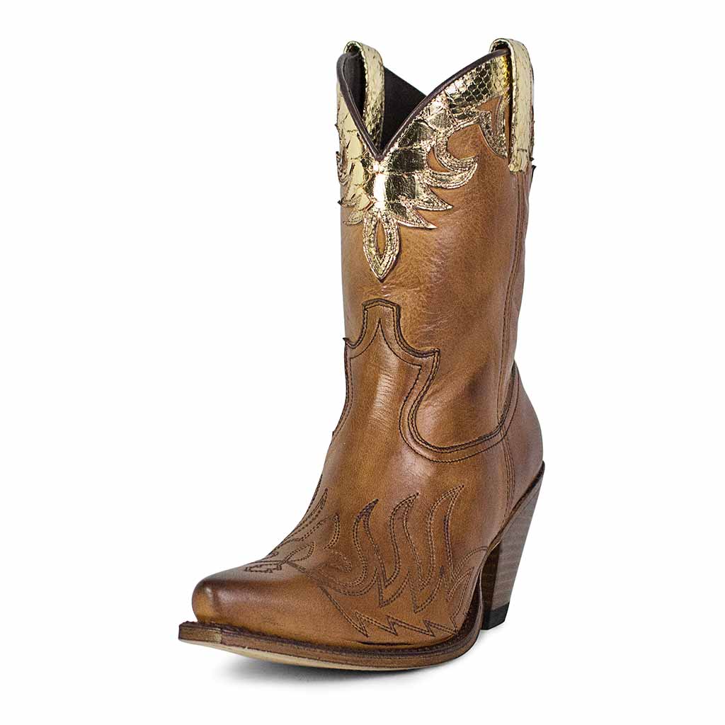 sendra-boots-18854sd1-lula-salvaje-miele-damenstiefel-honigbraun image 2