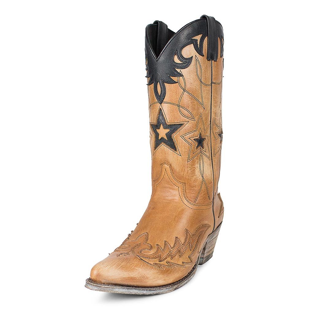 sendra-boots-12714-lia-vibrant-stone-westernstiefel-braun image 2