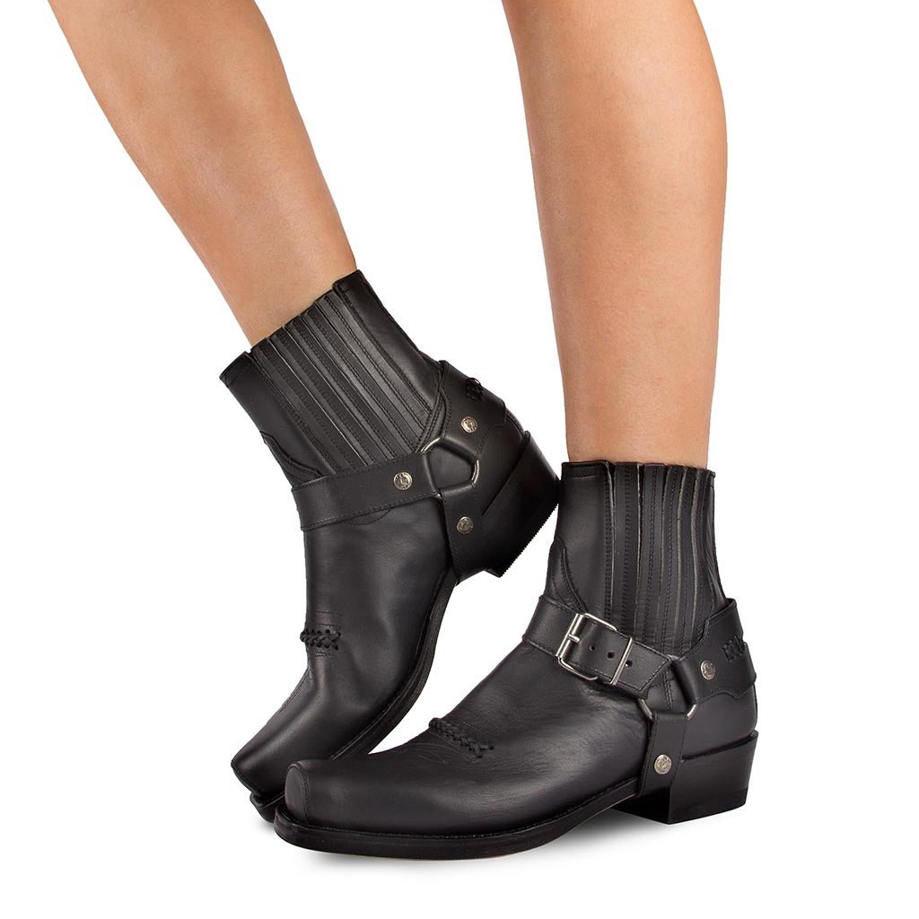 sendra-6445-seta-pull-oil-negro-unisex-boots image 7