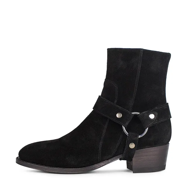 sendra-boots-14511-jonas-serraje-negro-herren-stiefelette-schwarz image 1