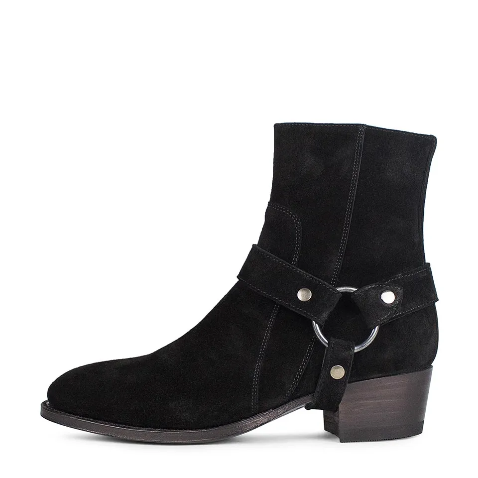 sendra-boots-14511-jonas-serraje-negro-herren-stiefelette-schwarz image 1
