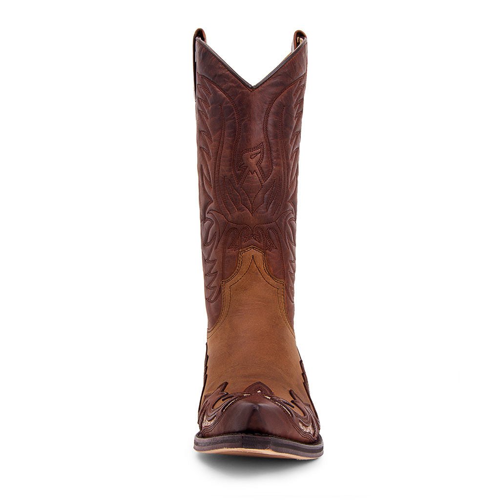 sendra-boots-3242-cuervo-sprinter-python-cowboystiefel-braun image 3