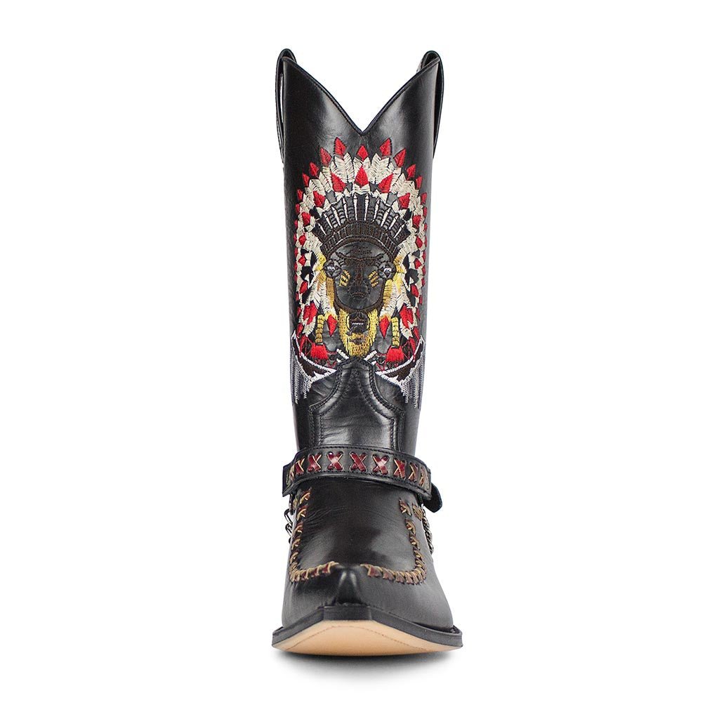 sendra-boots-17015-cuervo-flora-negro-cowboy-stiefel image 6