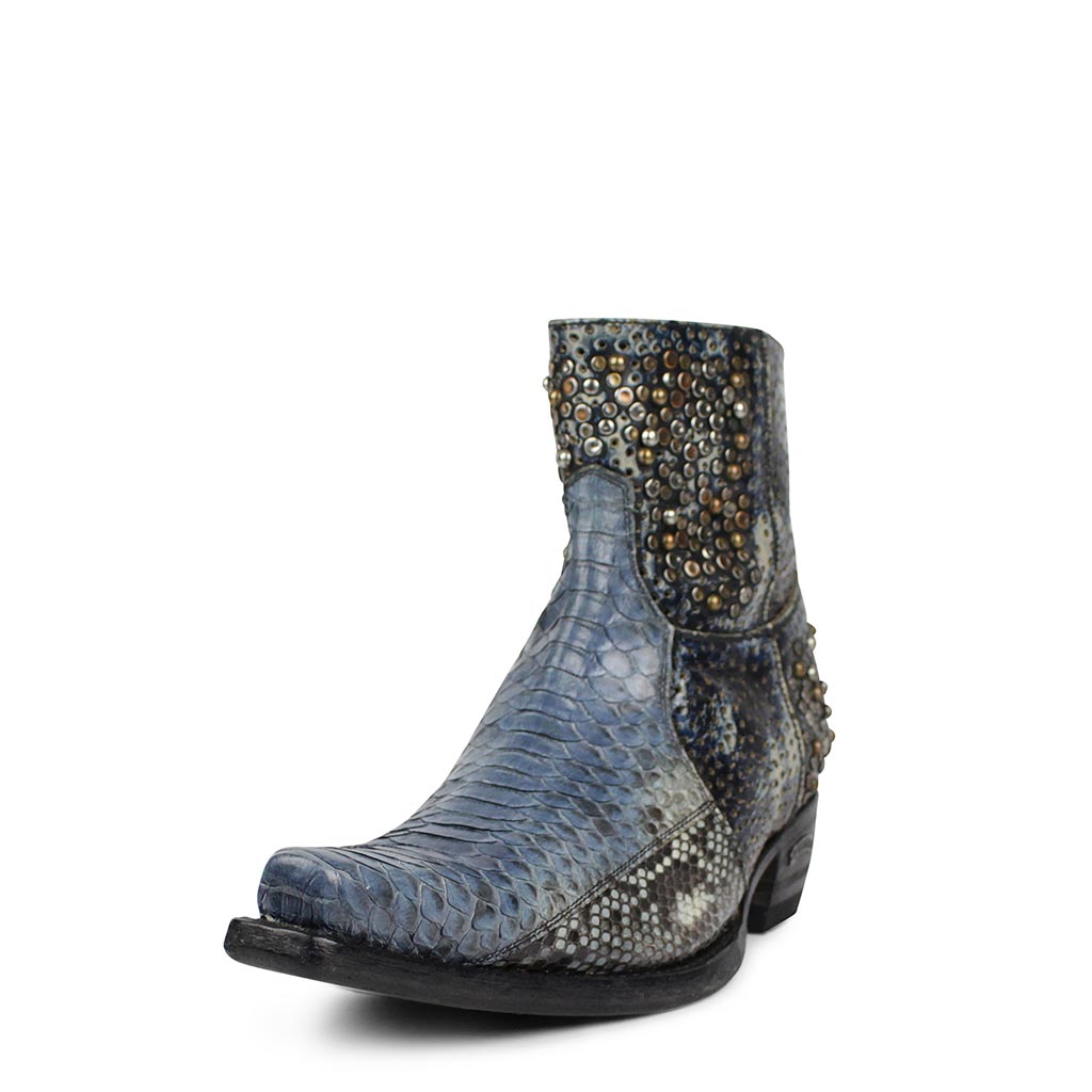 sendra-boots-10746-exotic-stiefelette-piton-barr-fanta-moon-denver-azul image 2