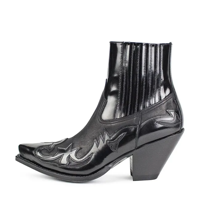 sendra-boots-16598-gorca-florentic-negro-nobuk-stiefelette image 1