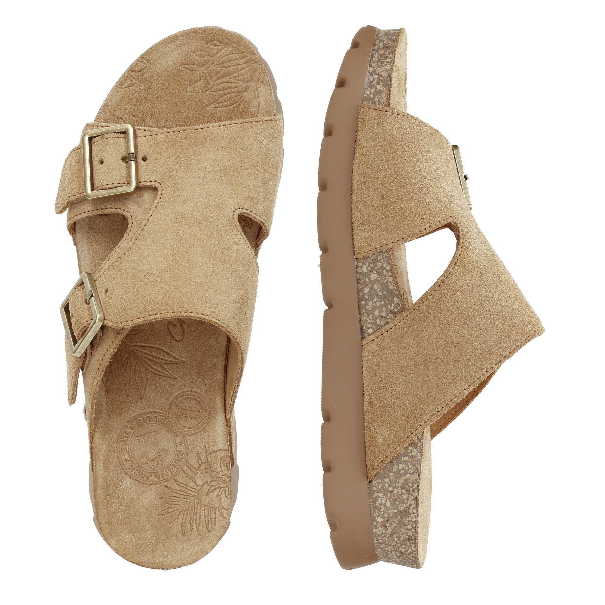 panama-jack-siena-b2-velour-damensandale-cuero-camel image 4