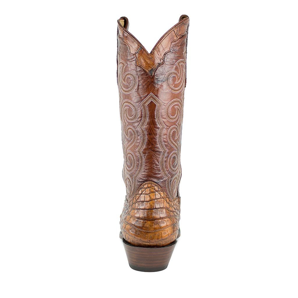 sendra-boots-rodeo-caiman-belly-cognac-exotic-boots image 5