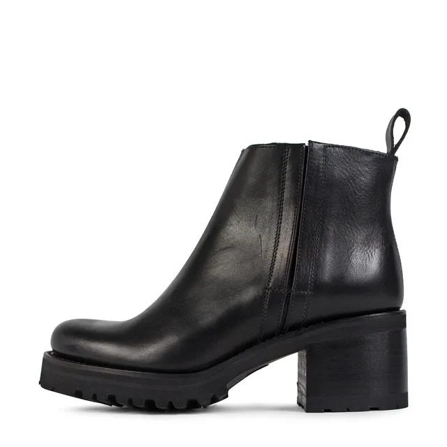 sendra-boots-s0022-12131-sara-negro-damen-leder-stiefelette image 1