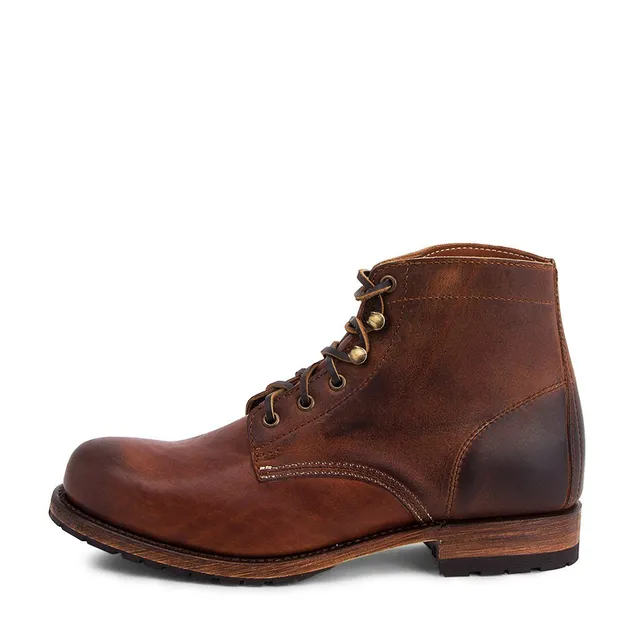 sendra-boots-10604-milles-evolution-tang-herren-bootie-braun image 1