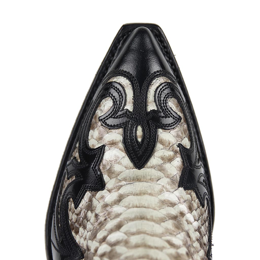 sendra-boots-4660p-cuervo-piton-exotic-stiefelette-natur image 5