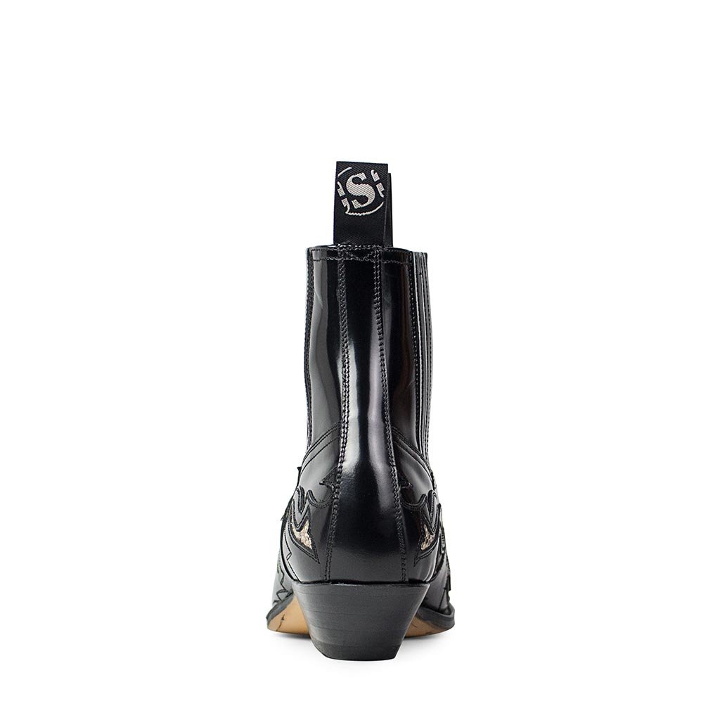 sendra-boots-4661p-cuervo-florentic-negro-cowboy-stiefel-schwarz image 4
