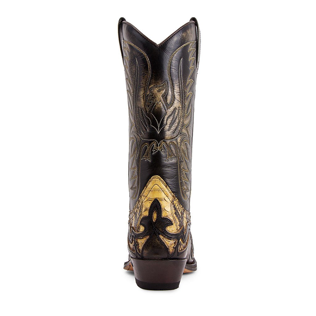 sendra-boots-3241-cuervo-denver-tierra-piton-barriga-panizo-exotische-western-bo image 4