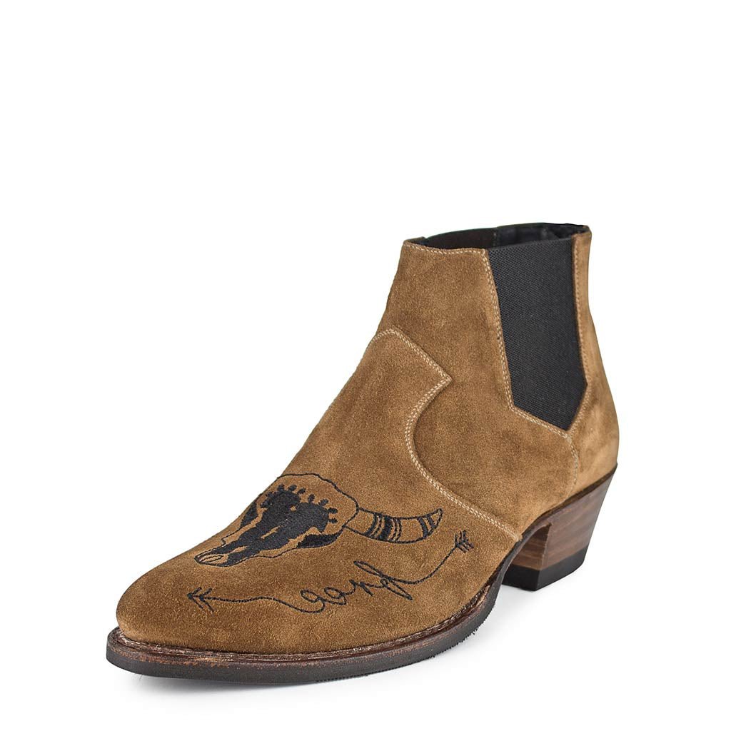 sendra-boots-15501-neri-serraje-sigaro-104-damen-chelsea-boots image 2