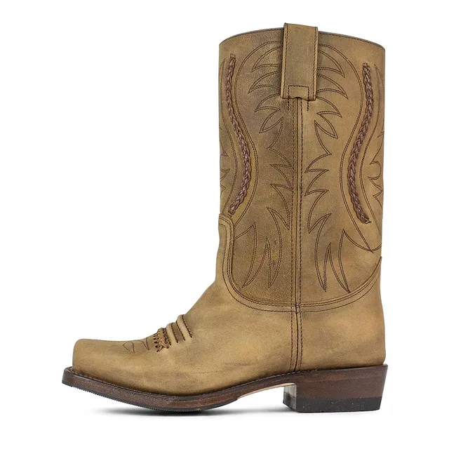 sendra-boots-s0010-pete-marr-n-biker-stiefel-braun-hochschaft-damen image 1