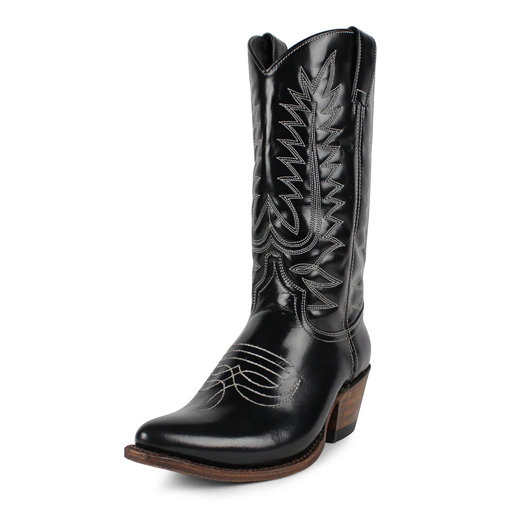 sendra-boots-17679-lia-flora-kent-lux-cowboystiefel-schwarz image 2