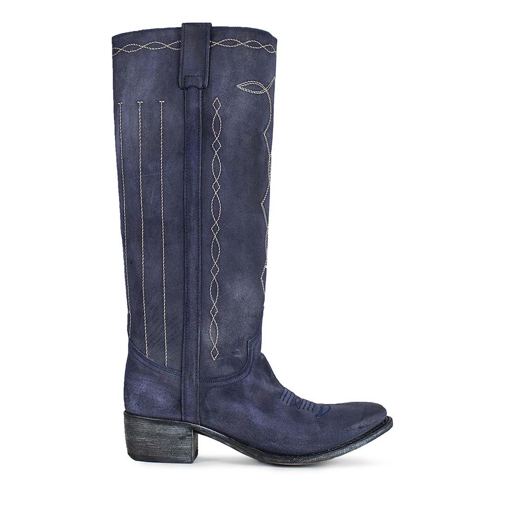 sendra-boots-r3214-9207-sara-blau-westernstiefel-gr-37 image 1