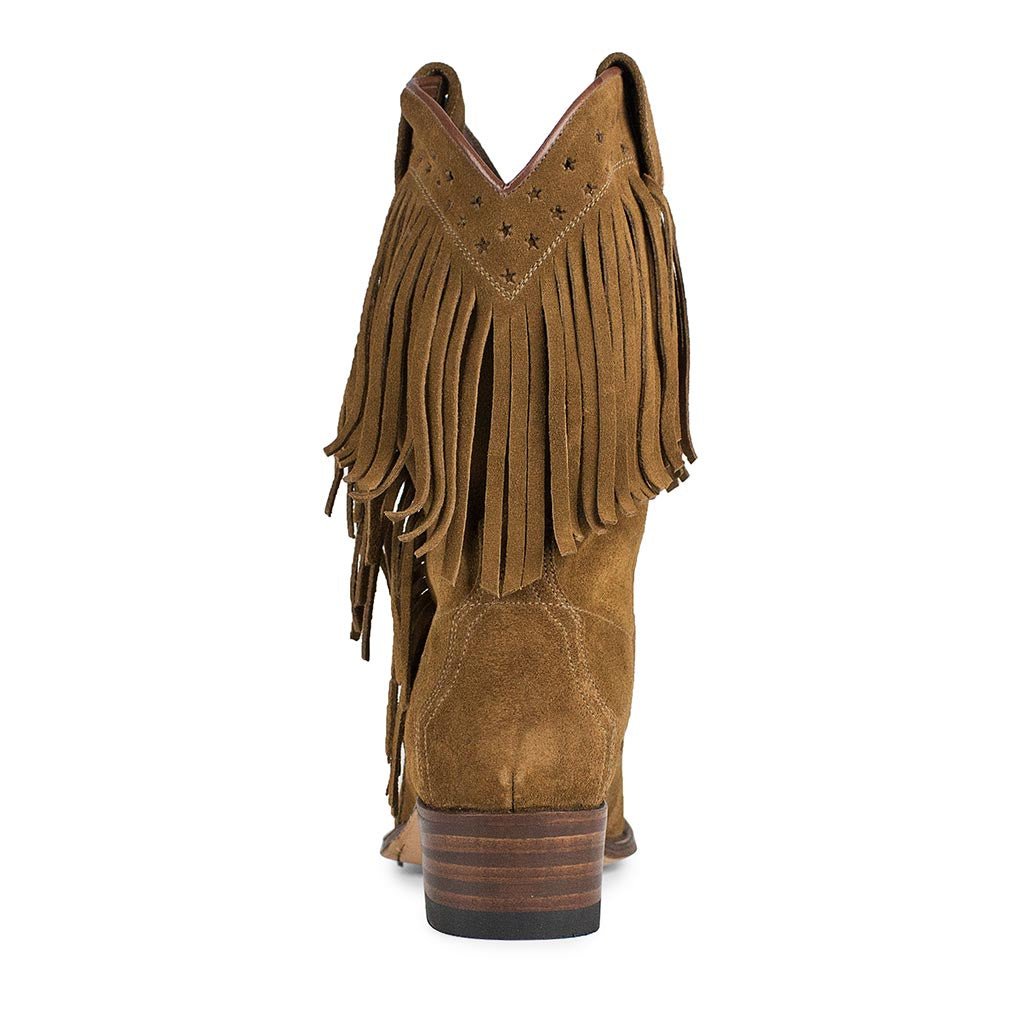 sendra-boots-17167-gene-serraje-kaleido-damen-cowboy-stiefel-braun-fransen image 4
