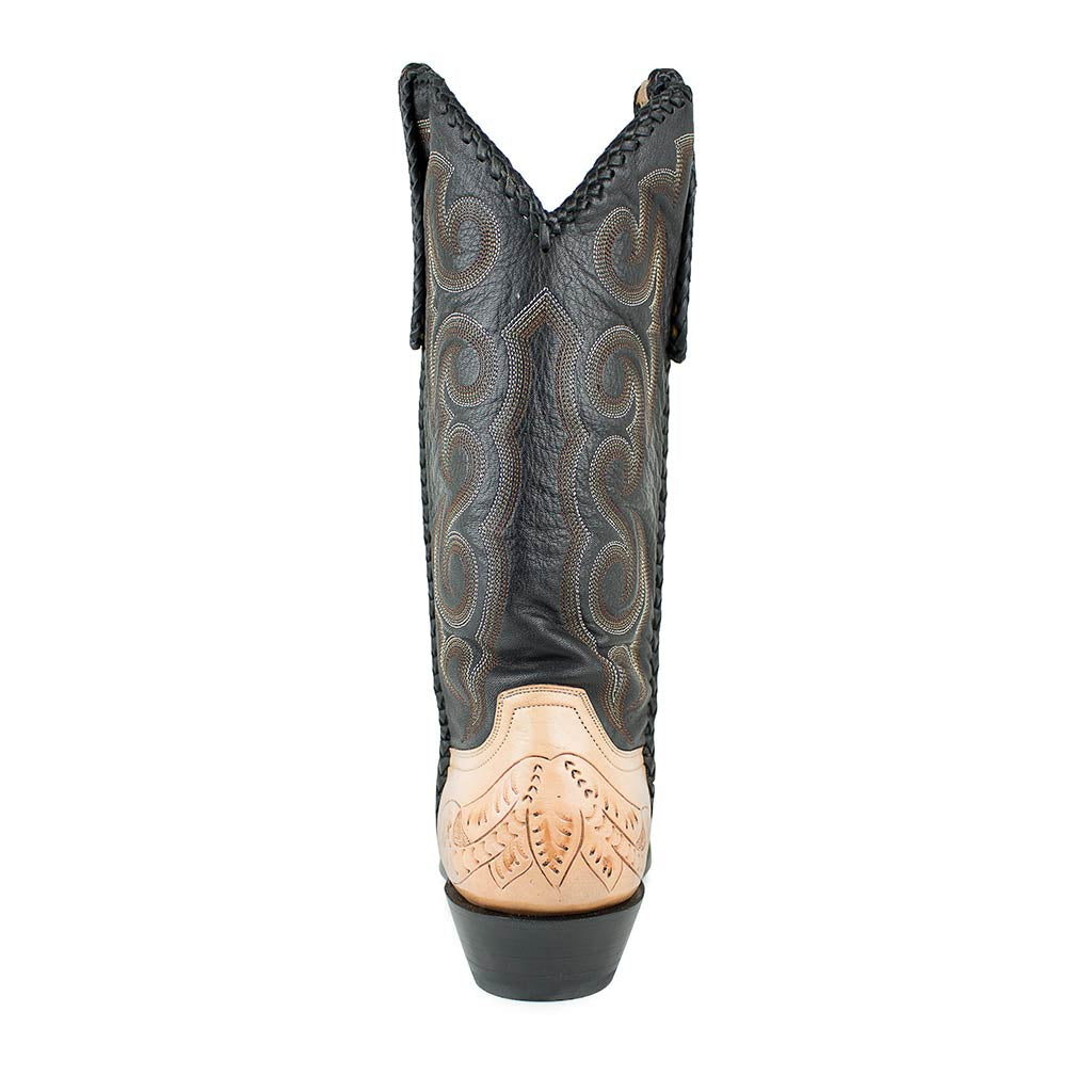 sendra-boots-tucson-sillero-natural-negro-cowboy-boots-limited-edition image 5