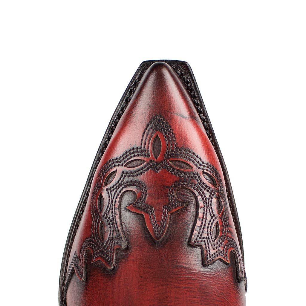 sendra-boots-2560-gorca-flora-cowboy-stiefel-damen-rot-lava-old image 5