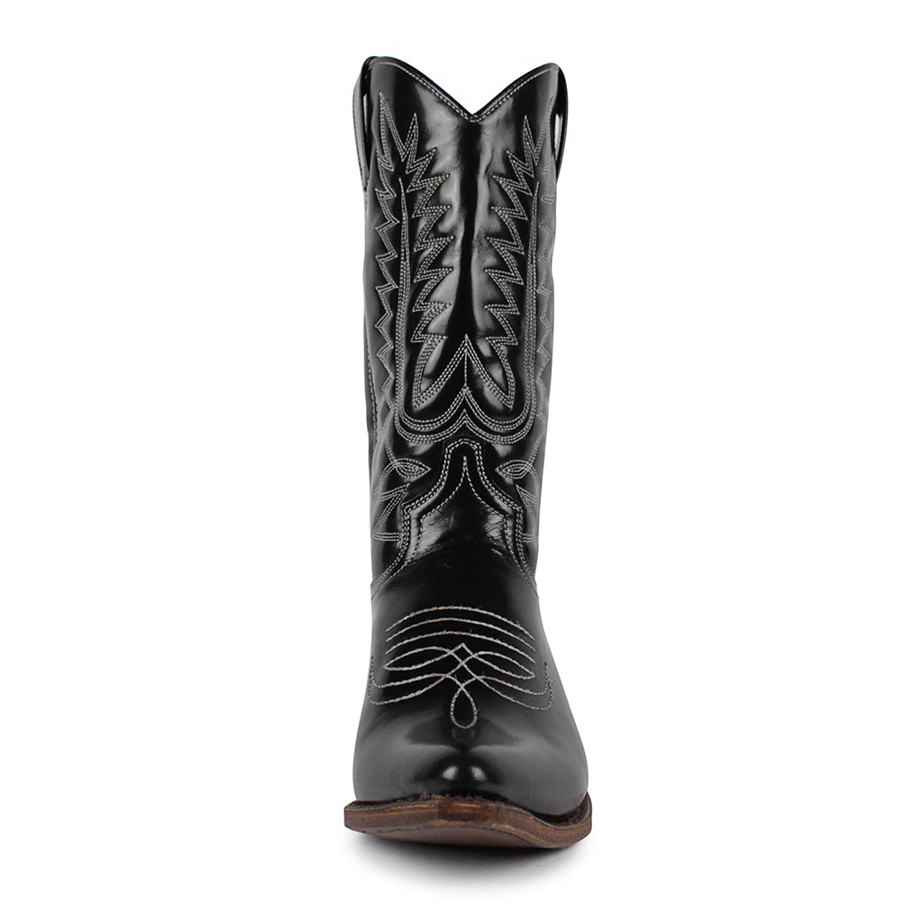 sendra-boots-17679-lia-flora-kent-lux-cowboystiefel-schwarz image 3