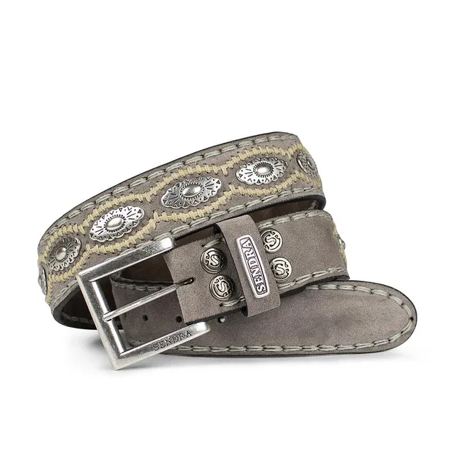 sendra-boots-7606-cinturones-serraje-088-taupe-lederg-rtel image 1