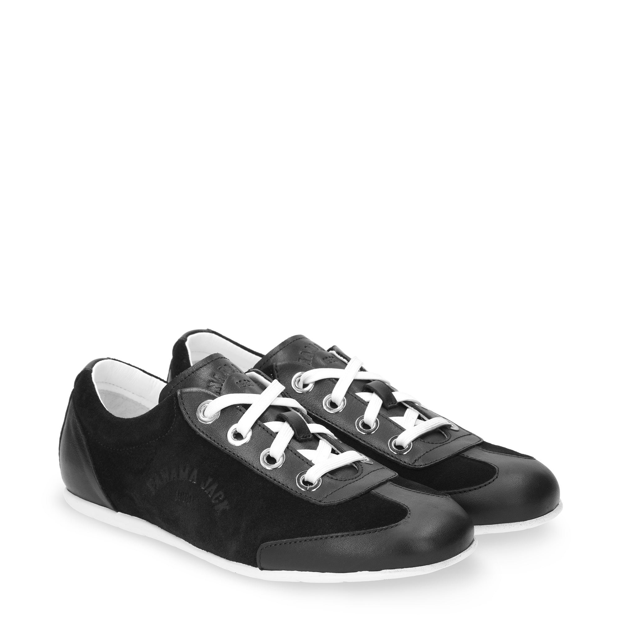 panama-jack-farum-b3-damen-sneaker-velour-negro-schwarz image 3