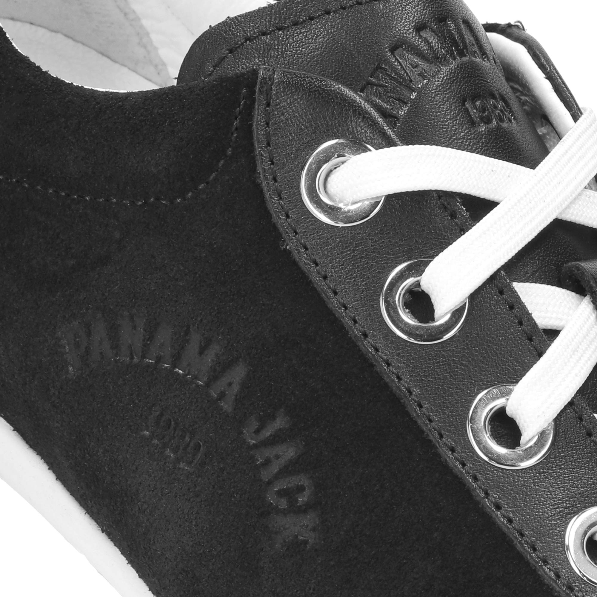 panama-jack-farum-b3-damen-sneaker-velour-negro-schwarz image 5