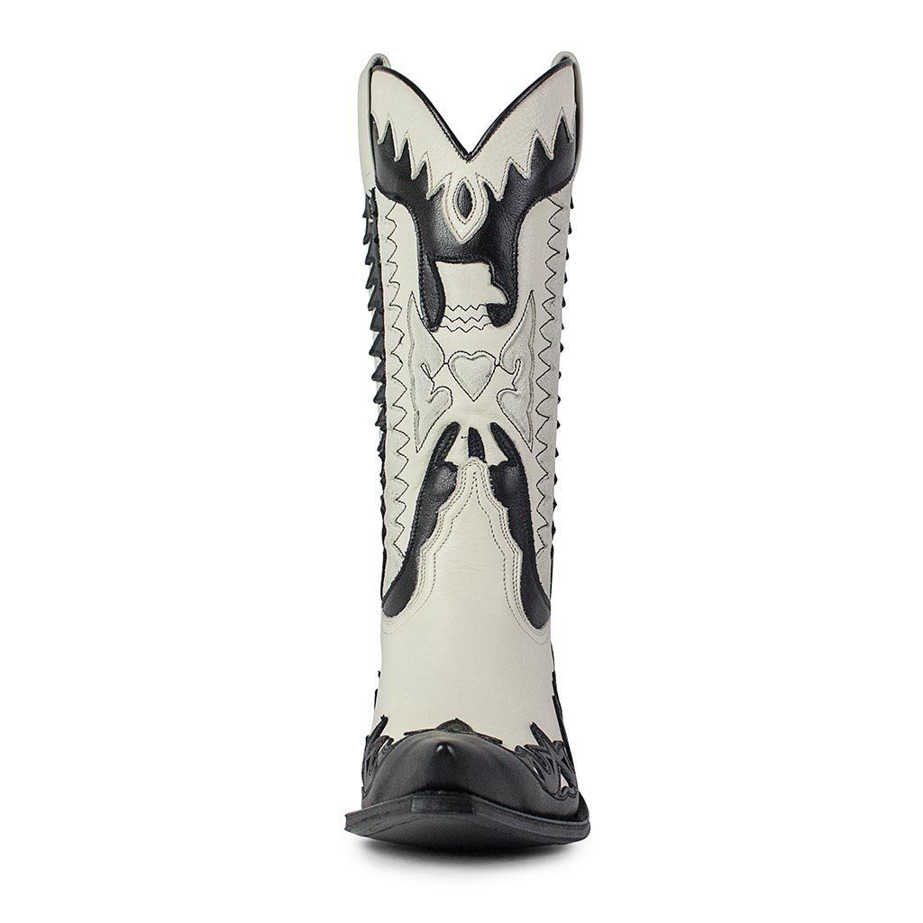 sendra-boots-3840-gorca-cowboystiefel-laca-negro-laca-hielo image 3