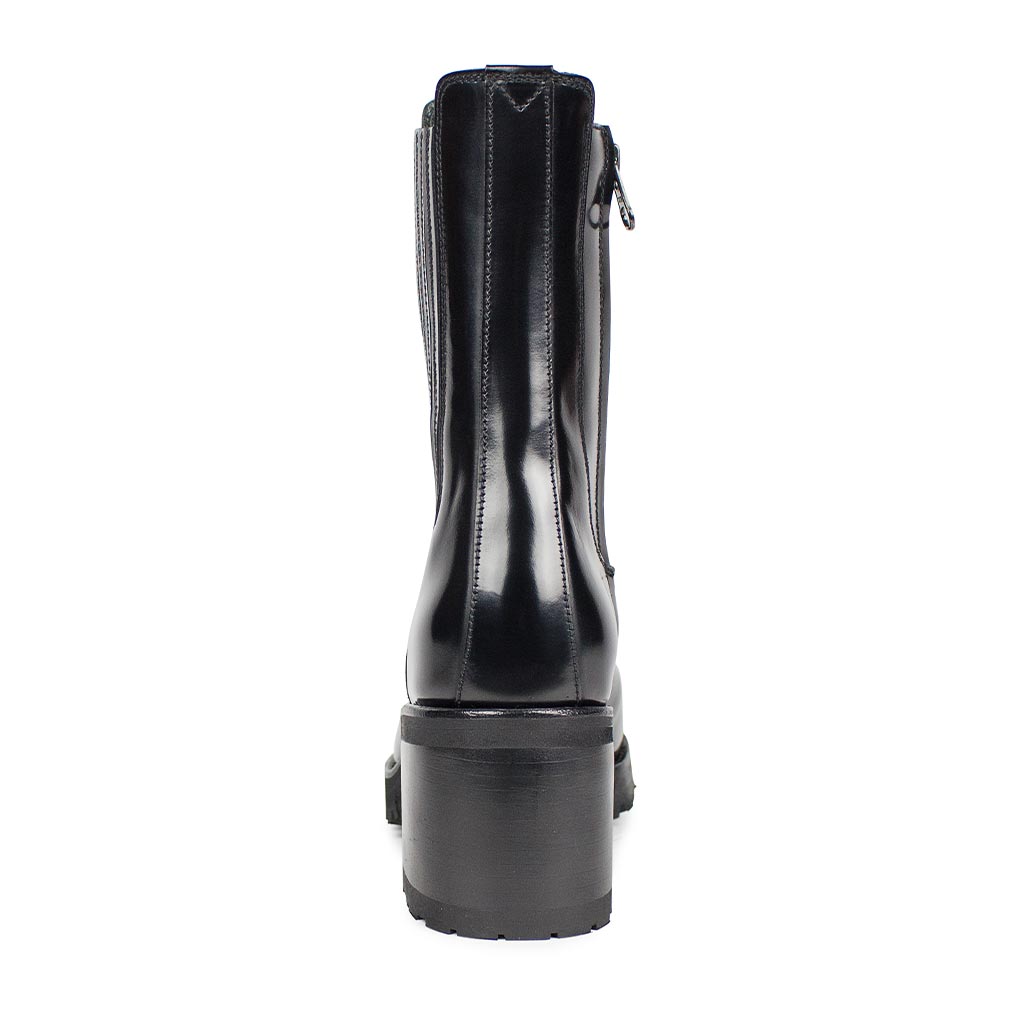 sendra-boots-16922-sasa-antic-negro-damen-chelsea-bootie-schwarz-4-5-cm image 6