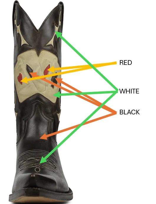 sendra-boots-3848-cuervo-sprinter-chocolate-cartas-cowboy-stiefel-gr-47 image 1