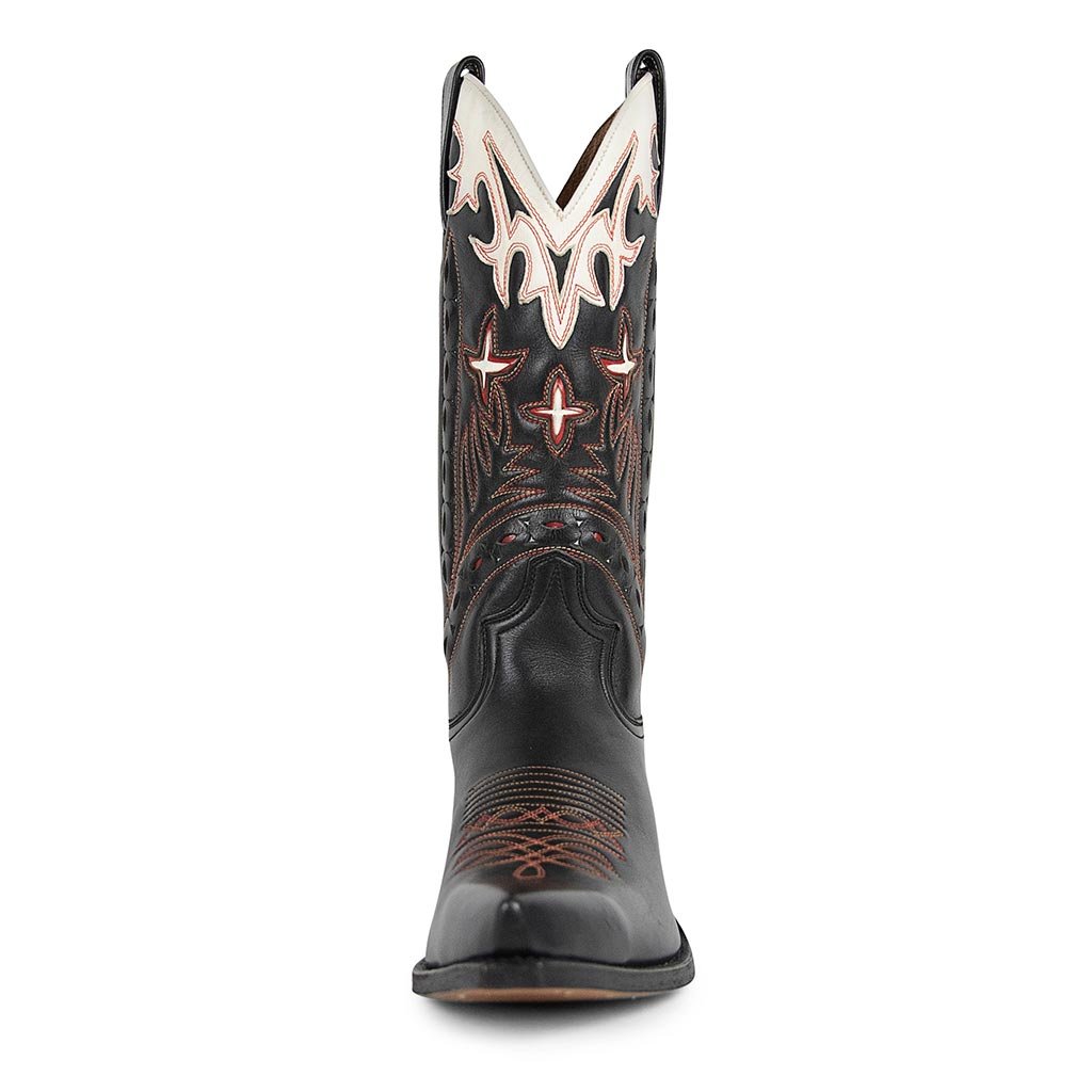 sendra-boots-3372-cuervo-pull-oil-negro-cowboy-stiefel image 3