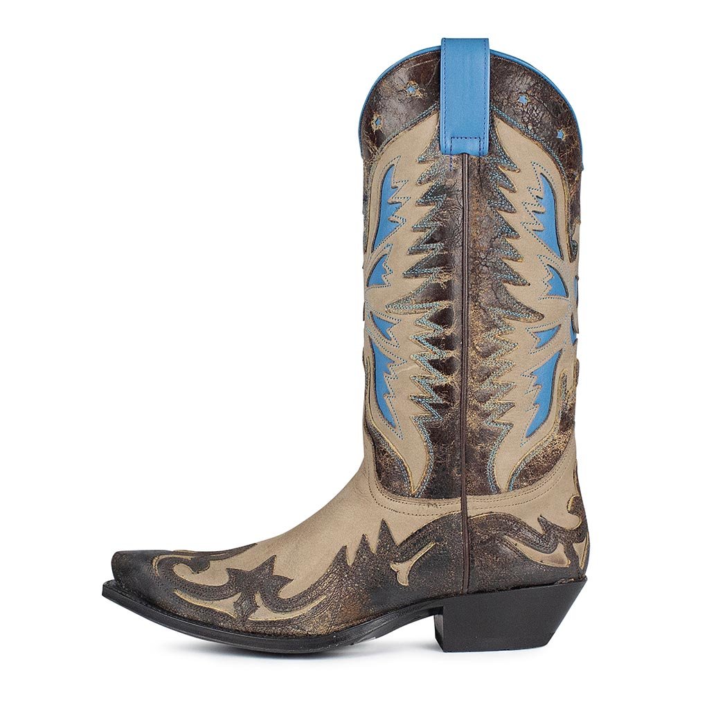 sendra-boots-6885-cuervo-nobuck-softy-damen-cowboy-stiefel-barbados image 1