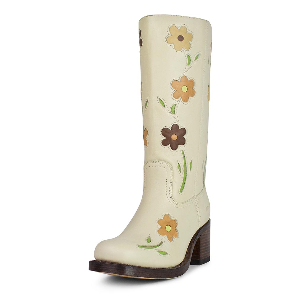 sendra-boots-4755-toledo-box-bras-hielo-westernstiefel-eis-wei-floral image 2