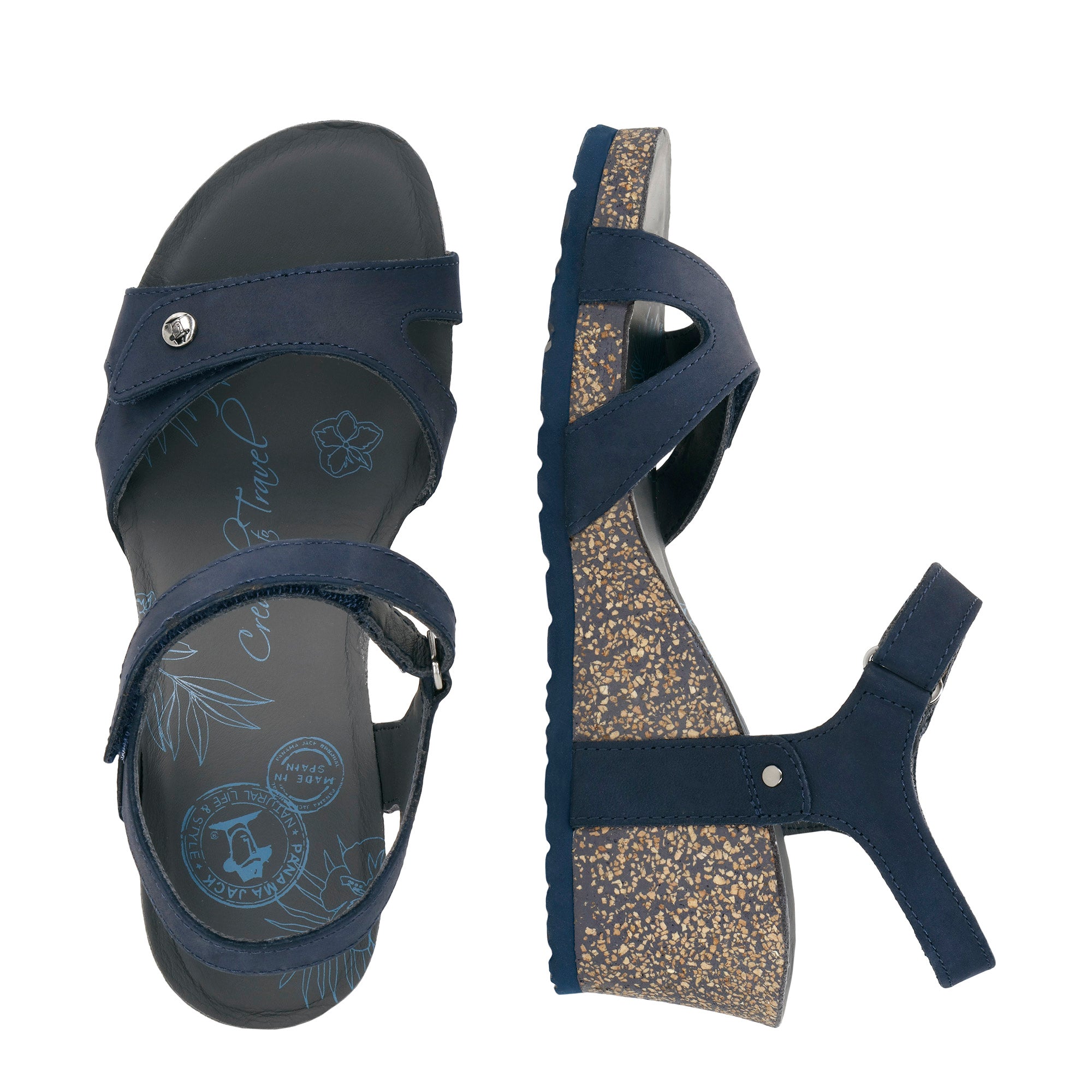 panama-jack-julia-basics-b10-nobuck-marino-keilsandalette-aus-wasserdichtem-nubu image 4