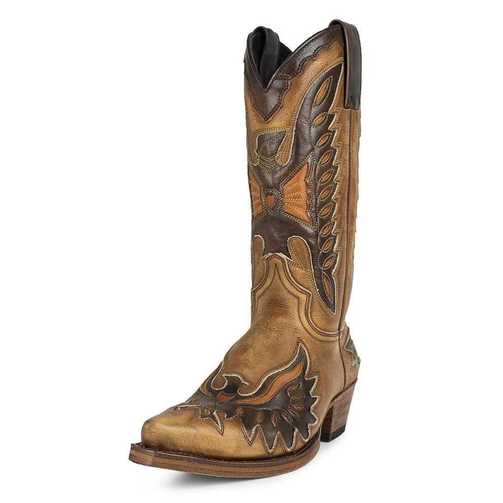 sendra-boots-6990-buitre-olimpia-023-lavado-damen-cowboy-boot-in-gewaschenem-led image 2