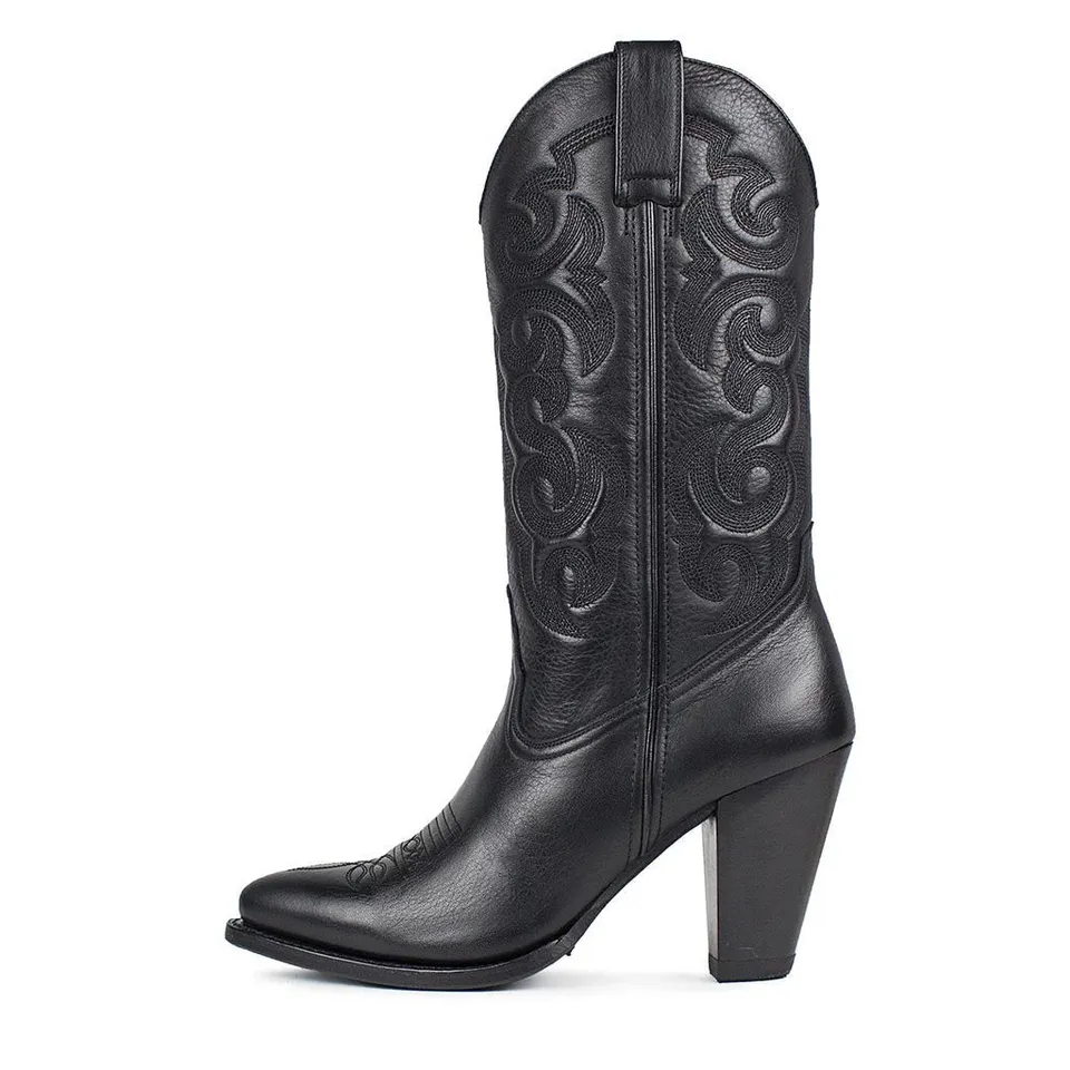 sendra-boots-13549-eva-lederstiefel-salvaje-negro-7-5-cm image 1