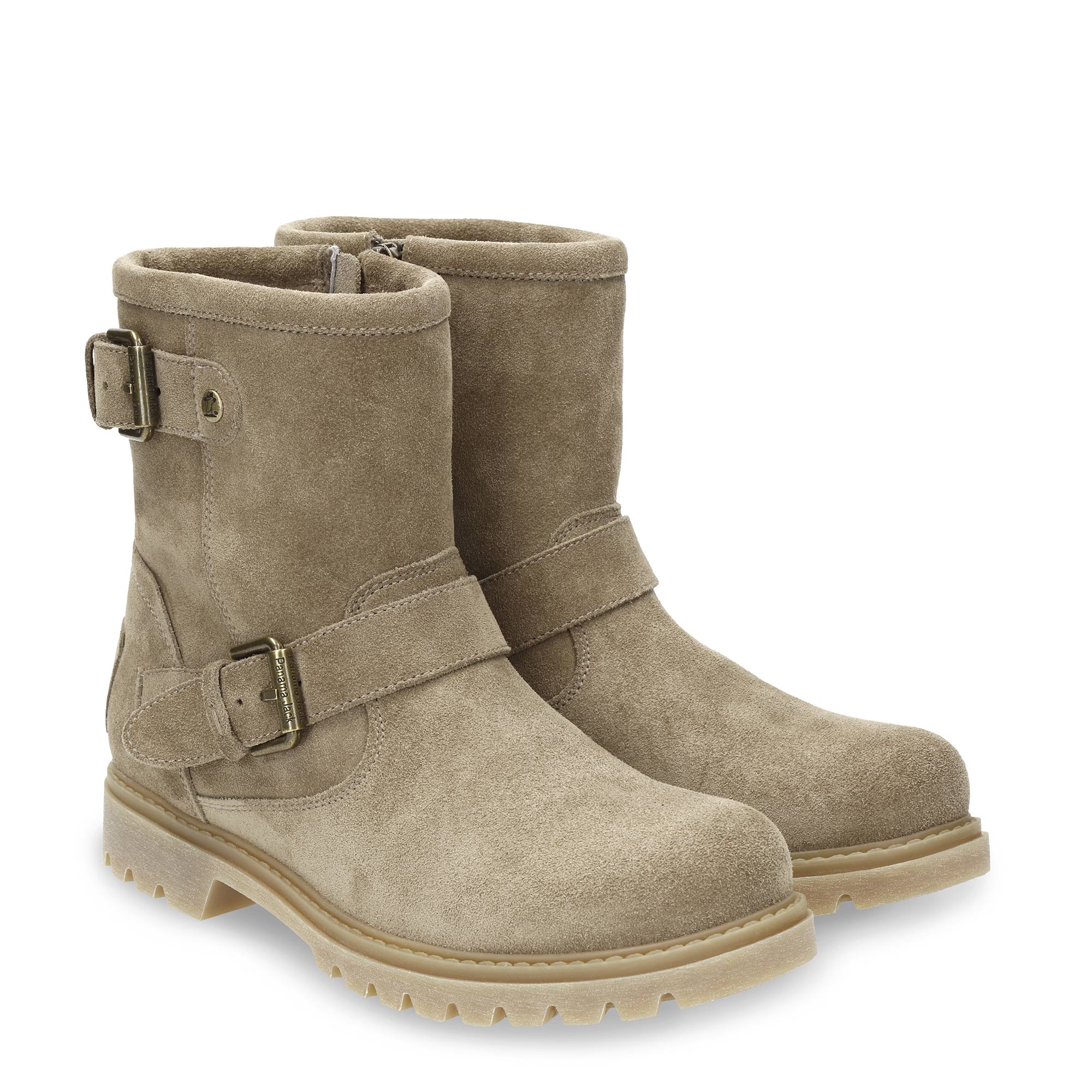 panama-jack-felina-igloo-b32-damenstiefel-waterproof-velour-taupe image 2