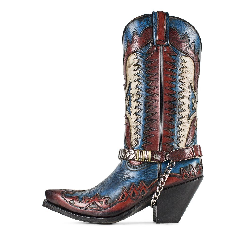 sendra-boots-3840-gorca-rojo-azul-cowboy-stiefel image 1