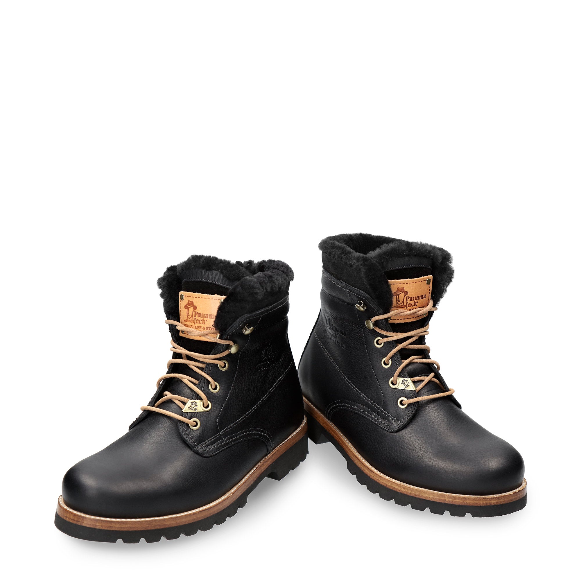 panama-jack-p03-aviator-igloo-c18-herrenboot-napa-grass-schwarz-lammfell image 4